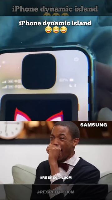 Apple IPhone Dynamic Island  #iphone15 #samsung