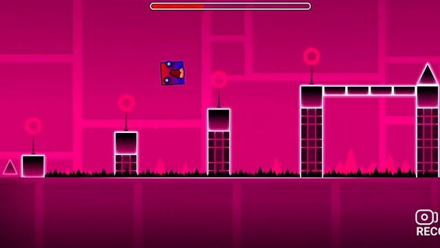 2 часть. играю в Geometry Dash смотреть онлайн