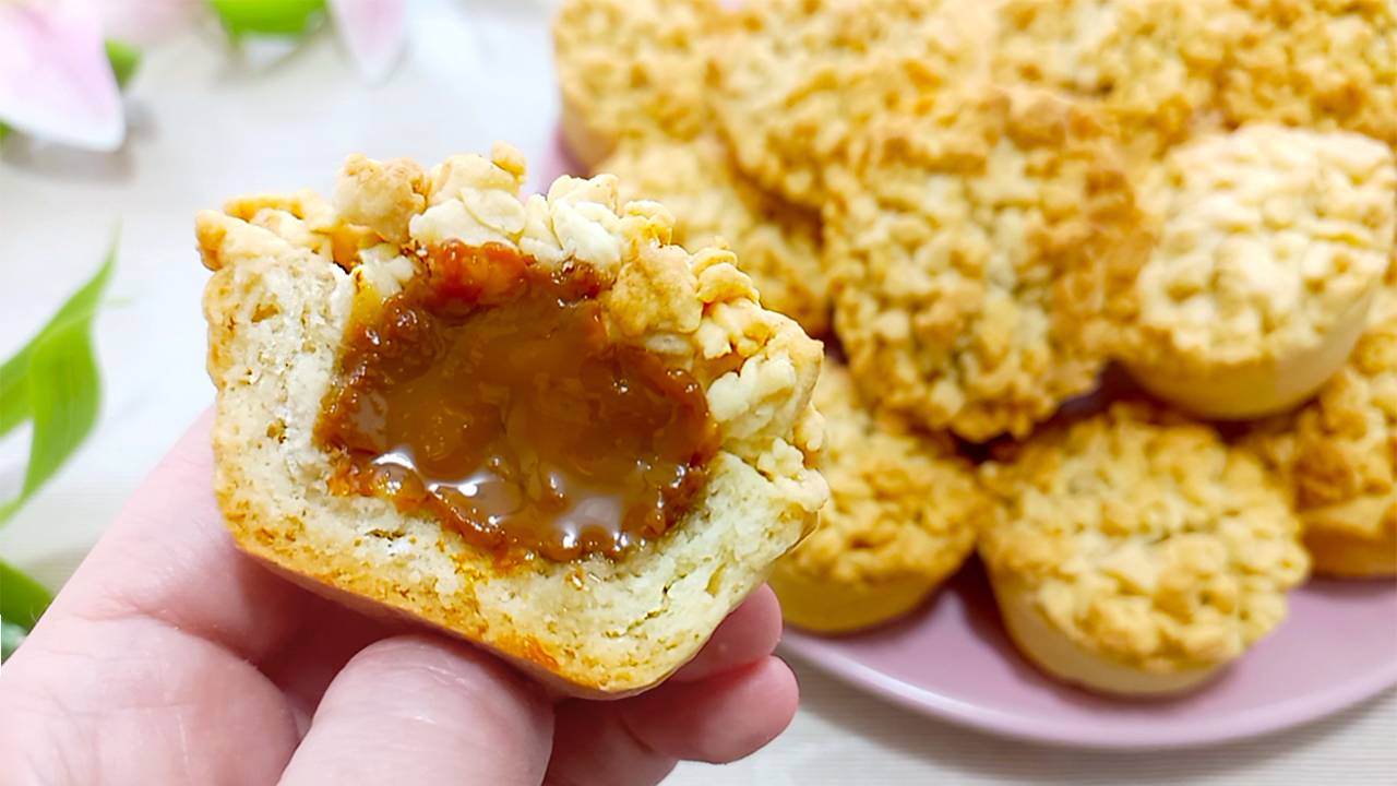 ✅ Вкуснейшее печенье с начинкой! Ваш новый любимый десерт! смотреть онлайн