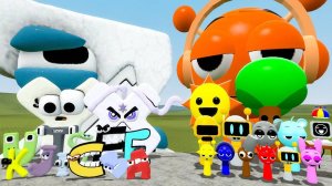 ВСЕ СПРУНКИ ПРОТИВ ВСЕХ АЛФАВИТОВ от А до Я в Garry's Mod!