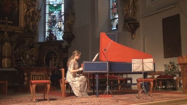 J. S. Bach. Concert in re minor BWV 974 after A. Marcello. Anastasia Akinfina, harpsicord