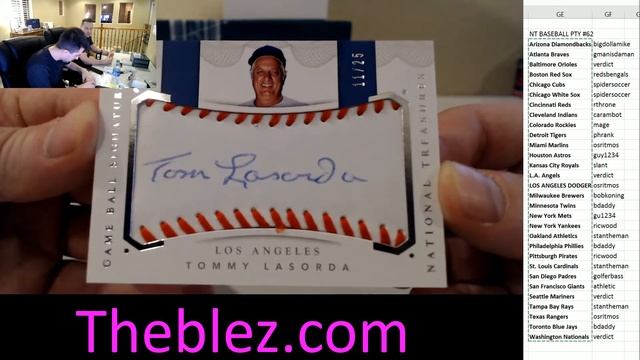 2016 Panini National Treasures Baseball Case Break PYT #62 смотреть онлайн