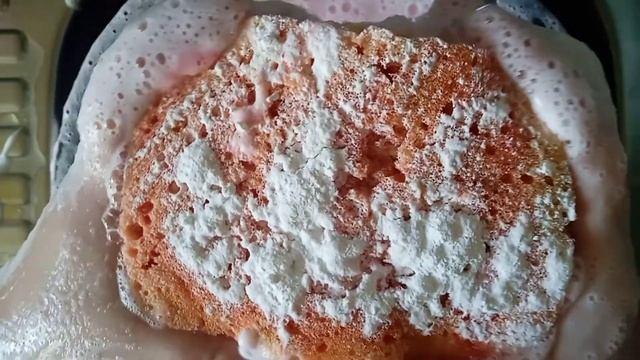 ASMR Part2✌pink Soap Foam #spongesqueeze / часть2 розовая мыльная пена#губка#асмр #asmr 💕