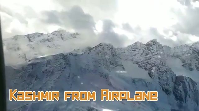 Kashmir view from Airplane | Areal View | Srinagar смотреть онлайн