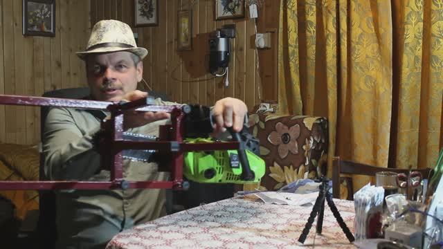 Обзор насадки для бензопилы Пильной рамки мини пилорамы ПРМ - 1 смотреть онлайн