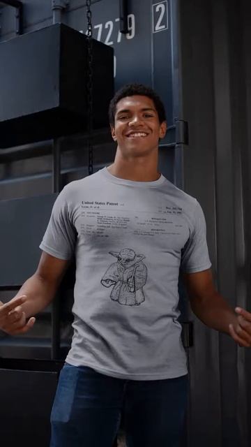 Star Wars Yoda Patent T-shirt | Best Vintage Blueprint