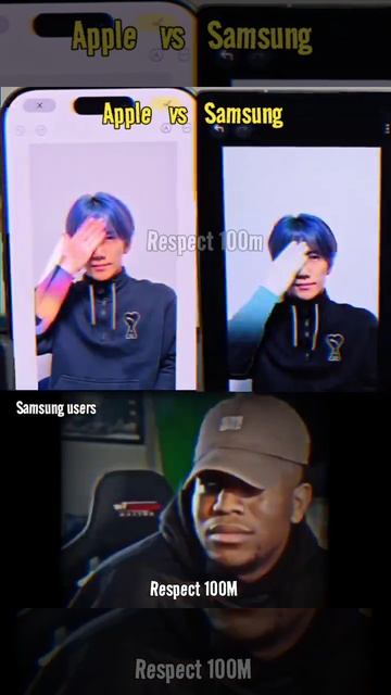 Samsung Vs Apple IPhone #iphone #samsung