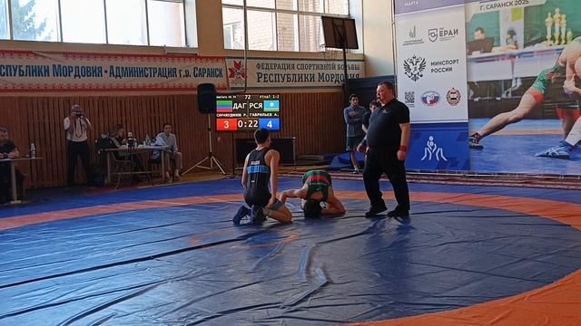 Первенство России спорт глухих вольная борьба U23 24.03.2025-Ф1 Сиражудинов Р.-Гаврильев А.74 кг. смотреть онлайн