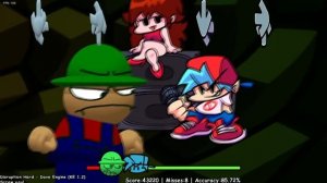 fnf vs dave and bambi 2.5 update secret song disruption (fanmade)