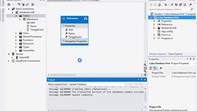 Entity Model With CSharp смотреть онлайн
