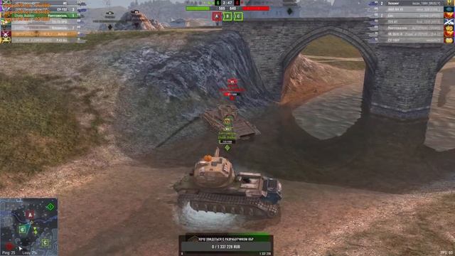 Качаем ветку Т110Е4 в wotblitz смотреть онлайн