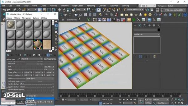 Using VRayTriplanarTex to Create random UVW