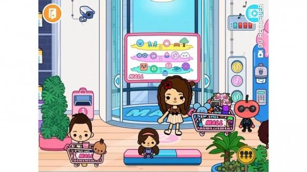 Toca Life world MALL unlocked - toca boca NEW Mall secrets - Mall story#1