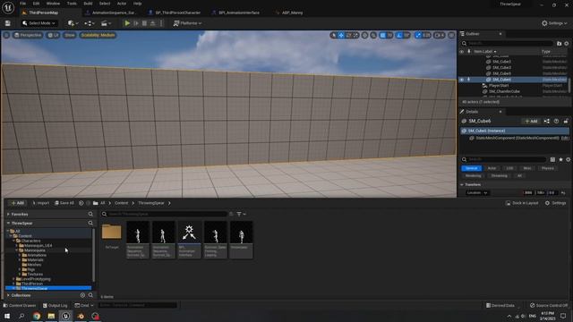 Throwing Spear : Unreal Engine Tutorial смотреть онлайн