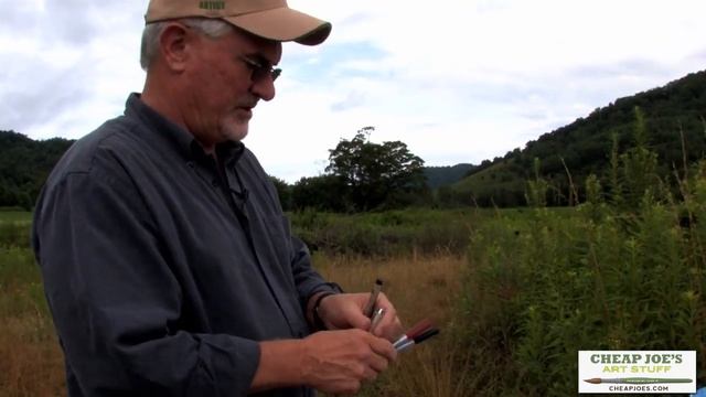 Plein Air Painting with Frank Francese - Setting Up- Materials (Part1) смотреть онлайн