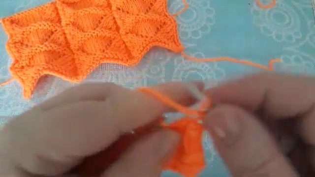 АЖУРНЫЙ УЗОР С РЕЛЬЕФНЫМ КРАЕМ №1 смотреть онлайн