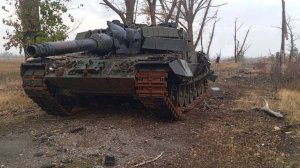 Боевое применение танка Leopard 2. Применение в ходе СВО.
