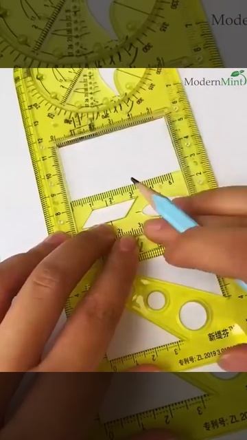 CALANDIS Multifunctional Drawing Ruler Angle Measuring Template смотреть онлайн