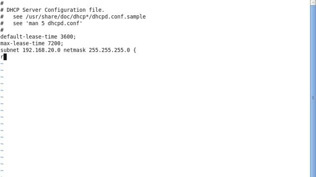 Configuration D'un Serveur DHCP Linux Fedora смотреть онлайн