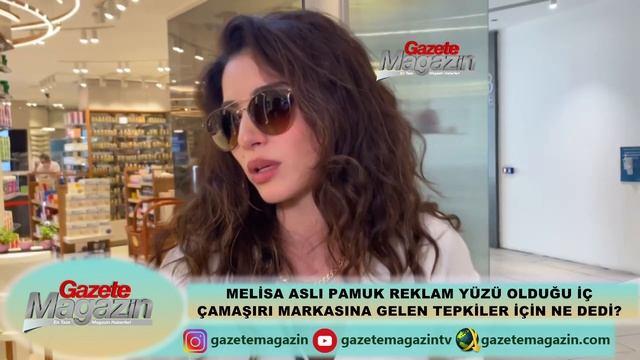 MELİSA ASLI PAMUK MUSTAFA MERT KOÇ'UN KLİBİNDE Mİ OYNAYACAK? ÇOK KONUŞULAN REKLAMI İÇİN NE DEDİ? смотреть онлайн