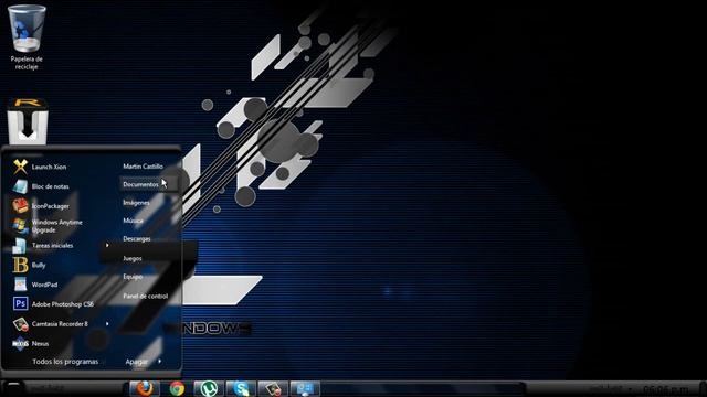 Chameleon Tema para windows 7 by Innovando (actualizado) смотреть онлайн