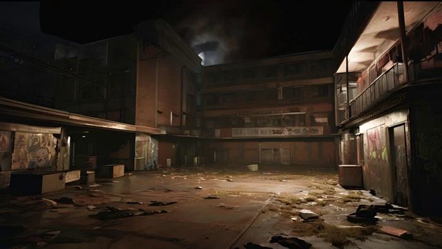 Resident Evil Ambience Music - horror night in Raccoon City смотреть онлайн