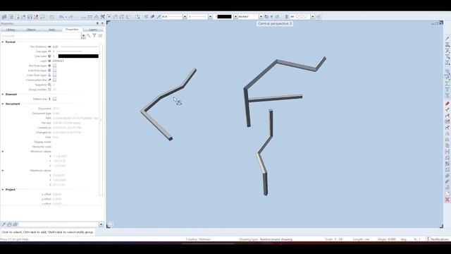 Rectangle Object From 3D Line. смотреть онлайн