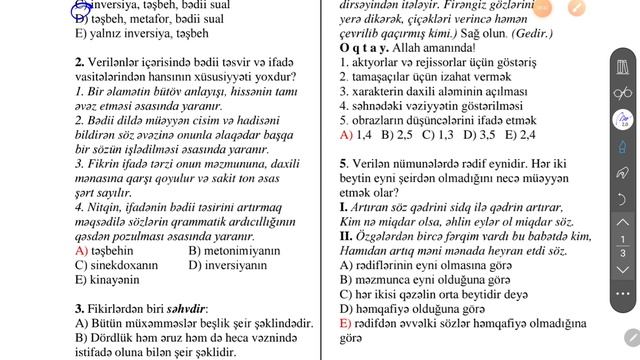 10.10.2021 - MHM Filologiya sınaq izahı (21-40) смотреть онлайн