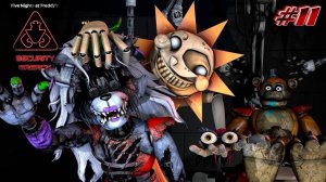 [FNAF SFM] Солнце вырвало глаза у Рокси FNAF Security Breach #11