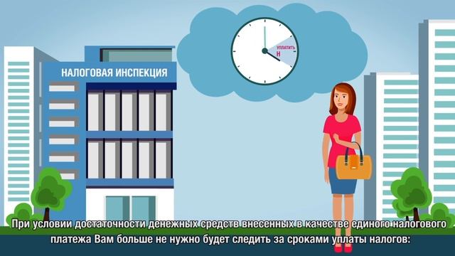 19 07 2019 Видеоролик Единый налоговый платёж или Об уплате имущественных налогов с помощью единого смотреть онлайн