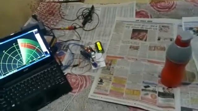 #Processing(Radar) Radar system using servo motor and ultrasonic sensor and also using in LCD 16*2 смотреть онлайн