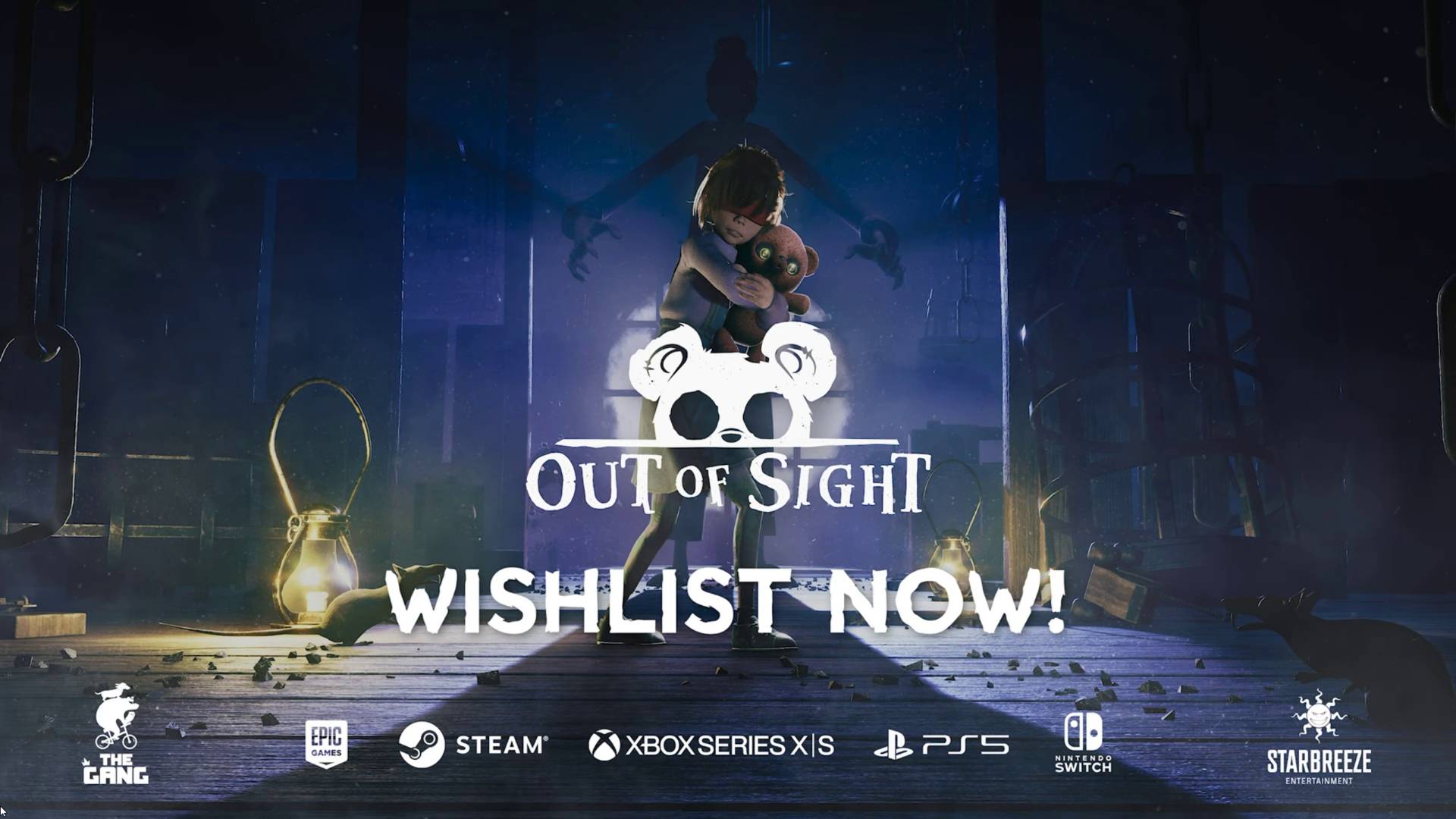 Out of Sight . Жуткие прятки. Трейлер анонса даты выхода. смотреть онлайн