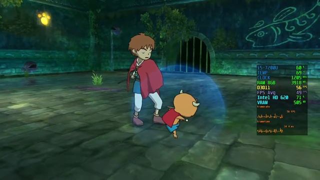 Ni no Kuni Wrath of the White Witch™ Remastered | Intel HD 620 | i5 7200U | Gameplay смотреть онлайн
