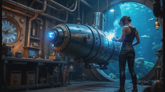 Steampunk Symphony of the Underwater World ｜ Music Video смотреть онлайн