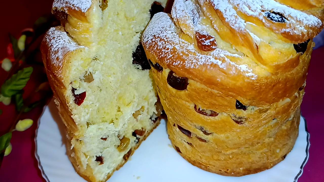 📌 Пасхальный кулич "Краффин" - аромат и вкус просто волшебный смотреть онлайн