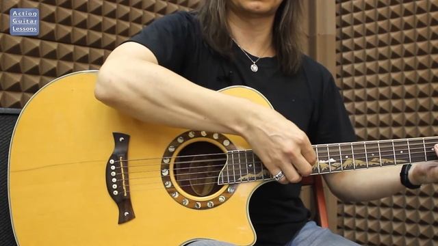 Постановка правой руки при игре пальцами/Right hand position for fingerpicking смотреть онлайн