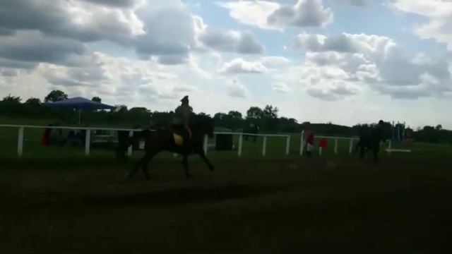 Кросс и скачки на Сплавном