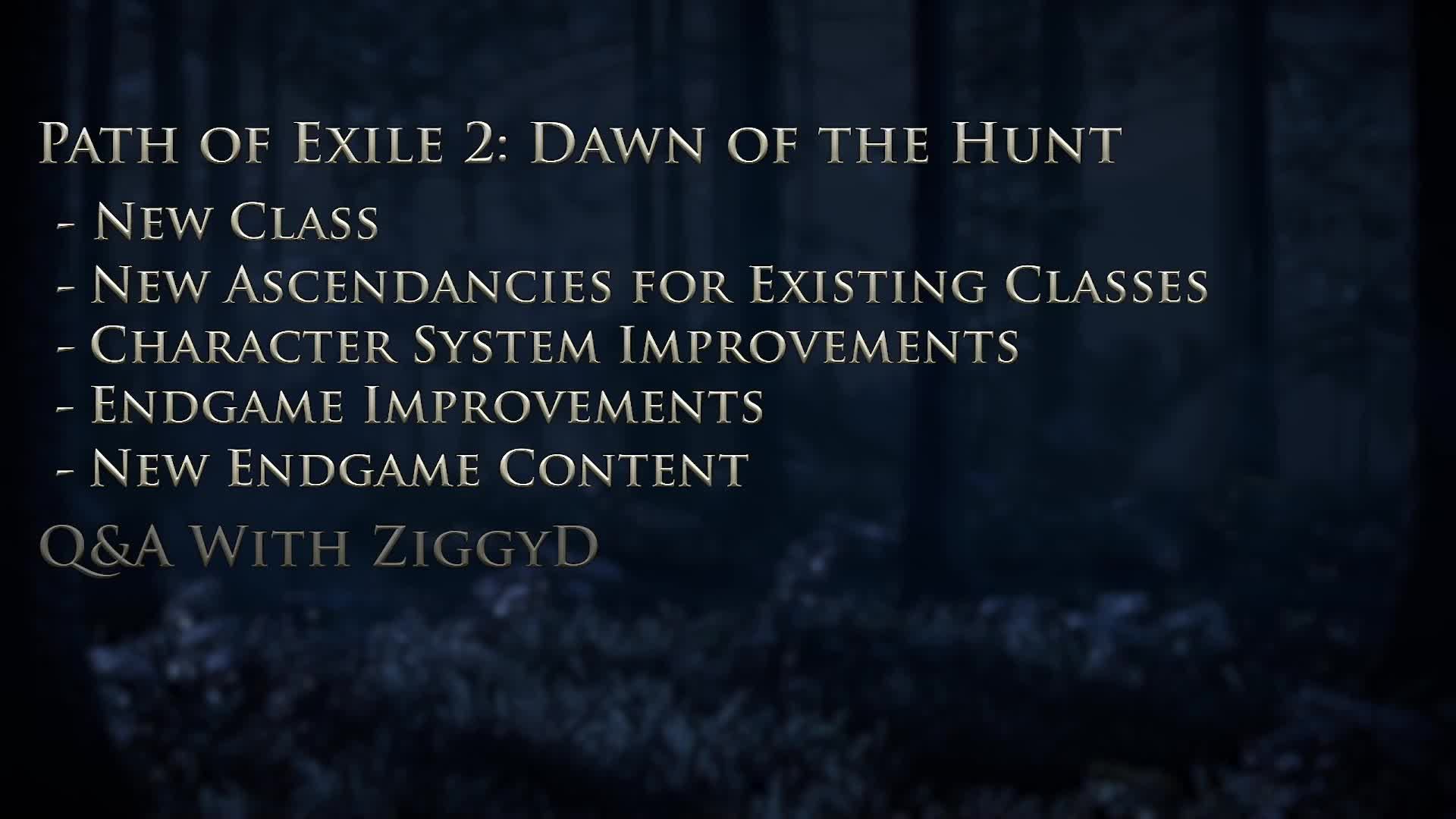 GGG - Презентация обновления Path Of Exile 2