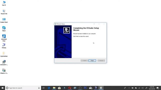 How To Install RStudio in Microsoft Windows 10 смотреть онлайн