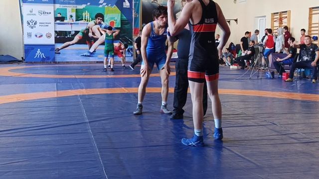 Первенство России спорт глухих вольная борьба U23, 23-25.03.2025-17 Сиражудинов Р.-Гаврильев 74кг. смотреть онлайн