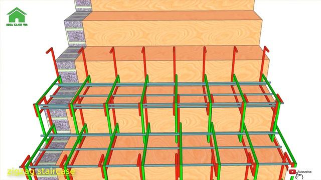 ✅ Cách bố trí thép cầu thang zigzag | Mẫu cầu thang zic zac đẹp | Green House Construction смотреть онлайн