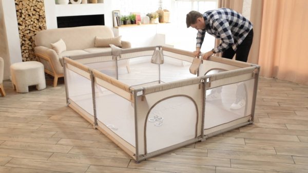 Сборка манежа Babycare Rancho