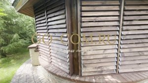 Поворотные уличные жалюзи для шестигранной беседки