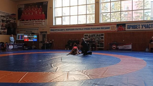 Первенство России по спорту глухих, вольная борьба, U23, 23-25.03.2025г-11 Глухов Владимир смотреть онлайн