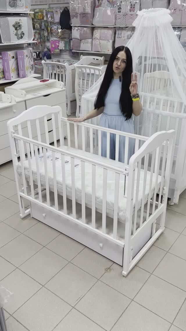 Детская кроватка Антел Алита 4.6 для новорождённых (ANTEL ALITA 4/6) смотреть онлайн