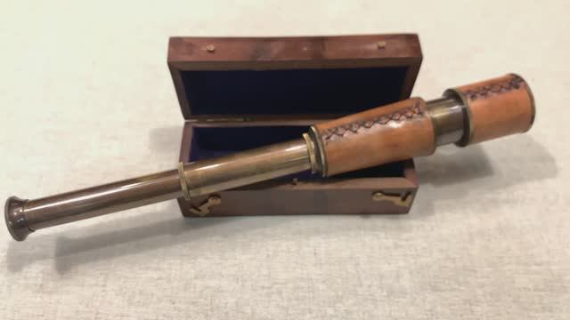 Подзорная труба Stanley London 1885, Vintage Stanley London 1885 Spyglass Scope, Nautical 2026