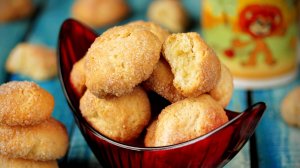 🍪 Быстрое песочное печенье на сметане и сливочном масле