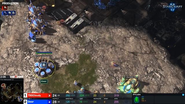 China Team Championship - Day 9 Match 2 Set 2: Cloudy (P) vs Dear (P) смотреть онлайн
