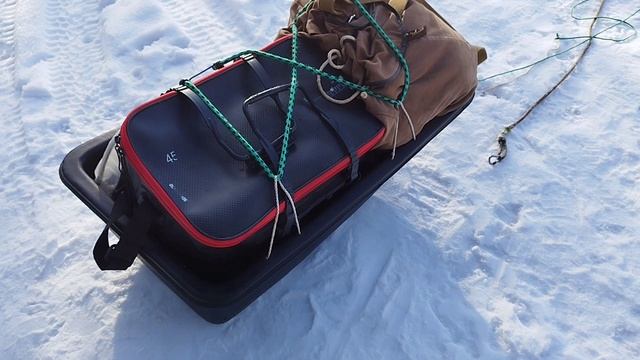 Крепим Надёжно Груз к Рыбацким саням без проблем.