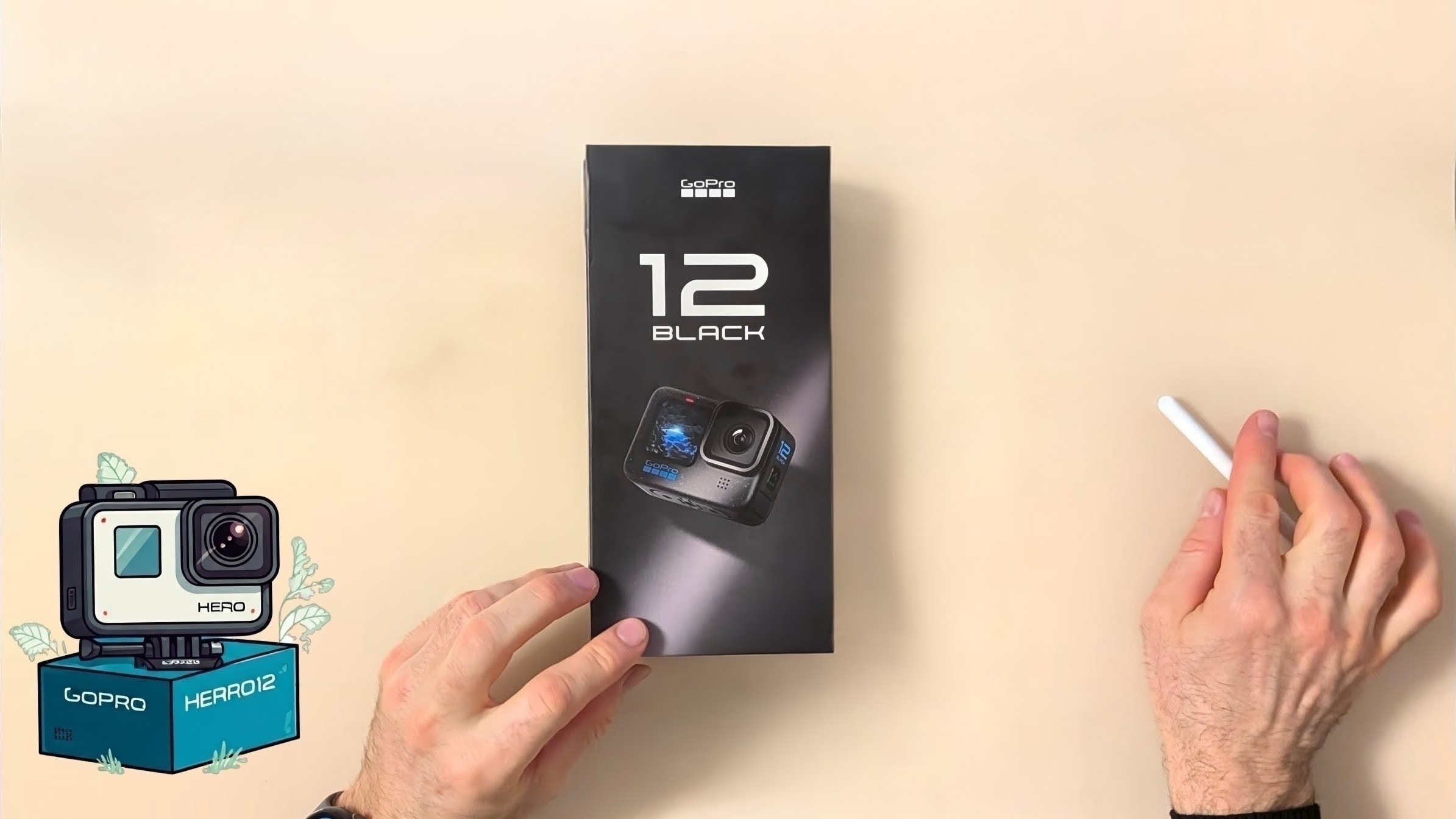 Распаковка экшен - камеры GoPro 12 #распаковка #gopro12 #экшенкамера